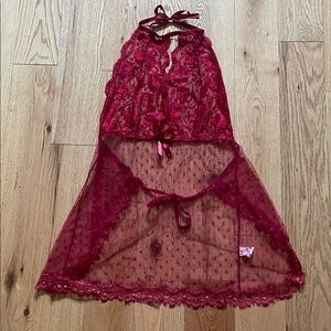 PENTHOUSE || Lace Haltered Lingerie Size Small